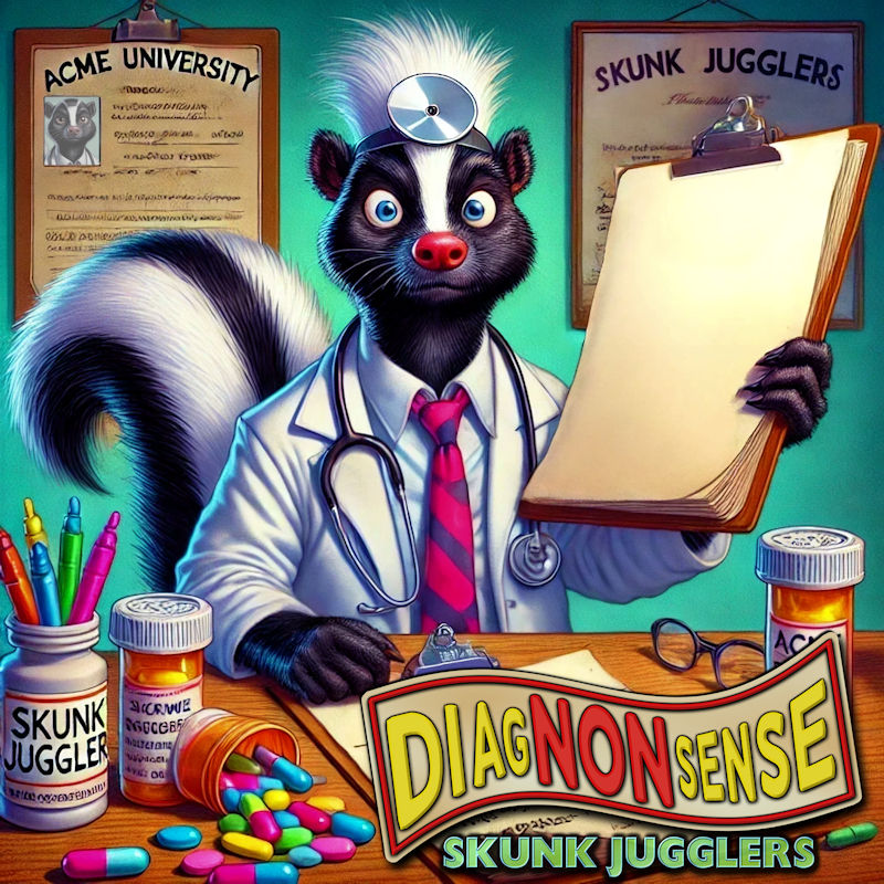 Skunk Jugglers Cover Art Example