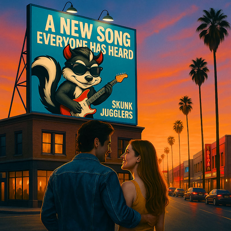 Skunk Jugglers Cover Art Example